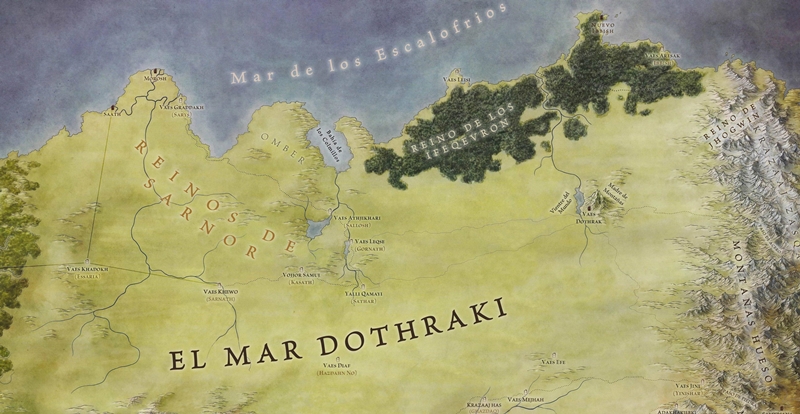 Location map Mar Dothraki is located in Mar Dothraki