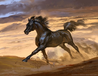 Estranho (cavalo), Game of Thrones Wiki