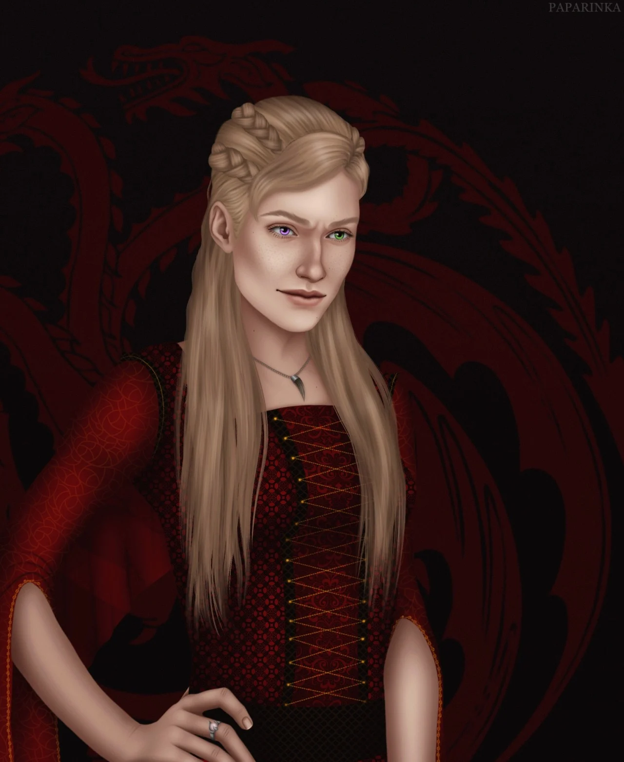 Alyssa Targaryen by Paparinka Art.png