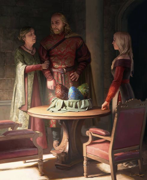Arquivo:Rhaena-with-the-greedy-Lannisters-by-Joshua Cairos.jpg