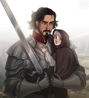 Rickard Thorne e Maelor por Lopata 4.png