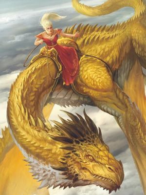 Rhaenyra e Syrax por Nutchapol Thitinunthakorn (The Rise of the Dragon).jpg