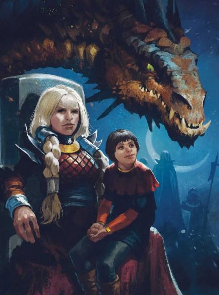 Arquivo:Visenya-Targareyn-and-Ronnel-Arryn-by-Tomasz-Jedruszek.jpg